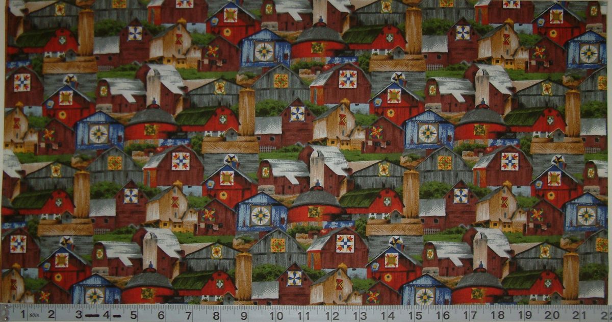 Troy Corporation Fabric RIVERWOODS COLLECTION/QUILT TRAIL, TC1732
