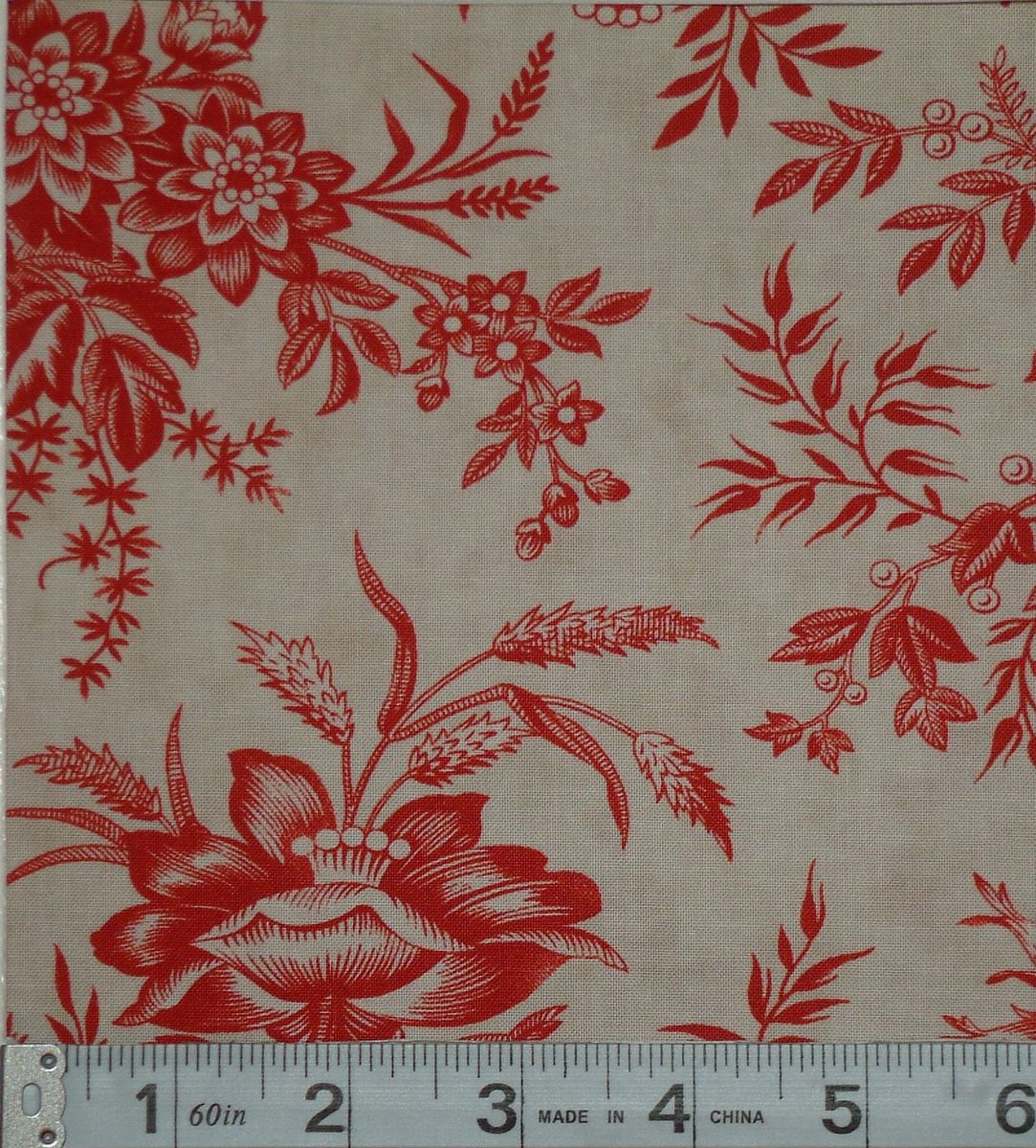 Moda Fabric: SNOWBERRY PRINTS, MO-44140-12, sold in 1/2 yard increments