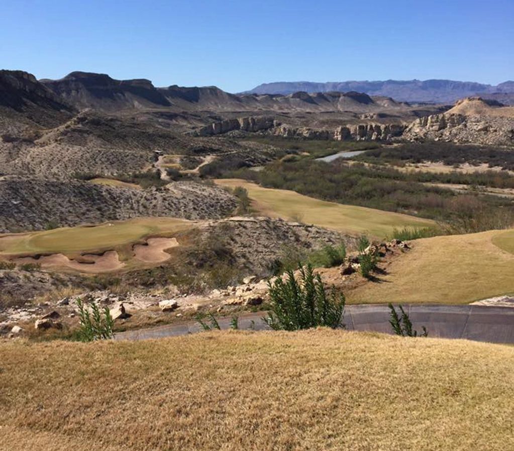 Golf course at Lajitas Resort