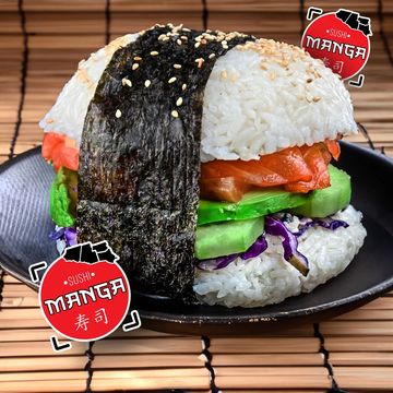 HAMBUSHI : THE SUSHI BURGER : 