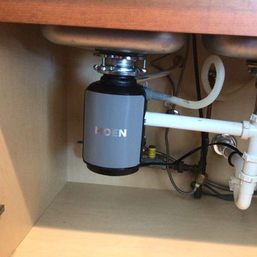 Moen Garbage Disposal installed in Eden Prairie, MN
