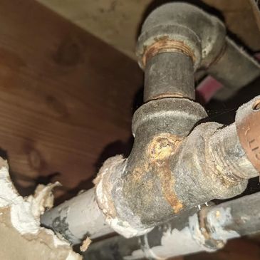 Leaking galvanized pipe in st louis park mn 