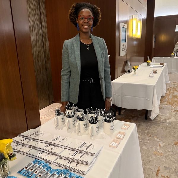 Andrea Bell at University of Rochester’s Women’s Summit in New York City on March 28, 2025