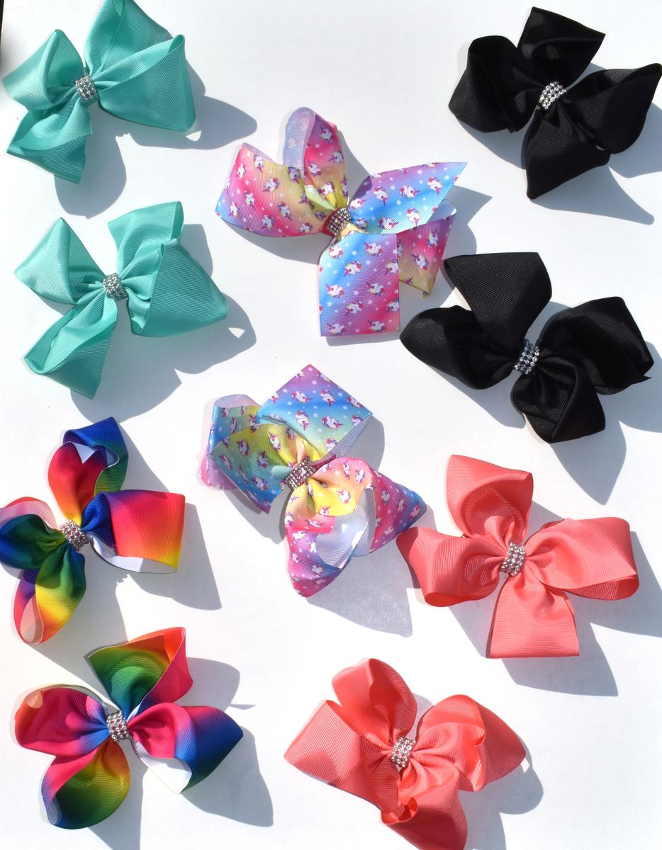 10 Bows Clips £10