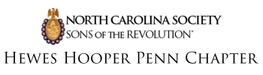 Sons of the Revolution - Hewes Hooper Penn Chapter