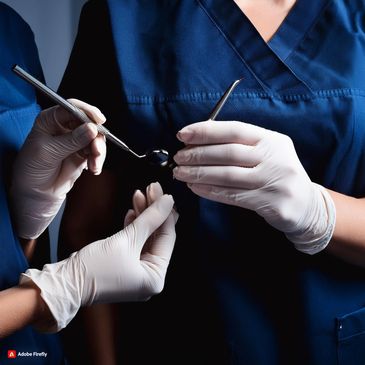 dentistas trabalhando