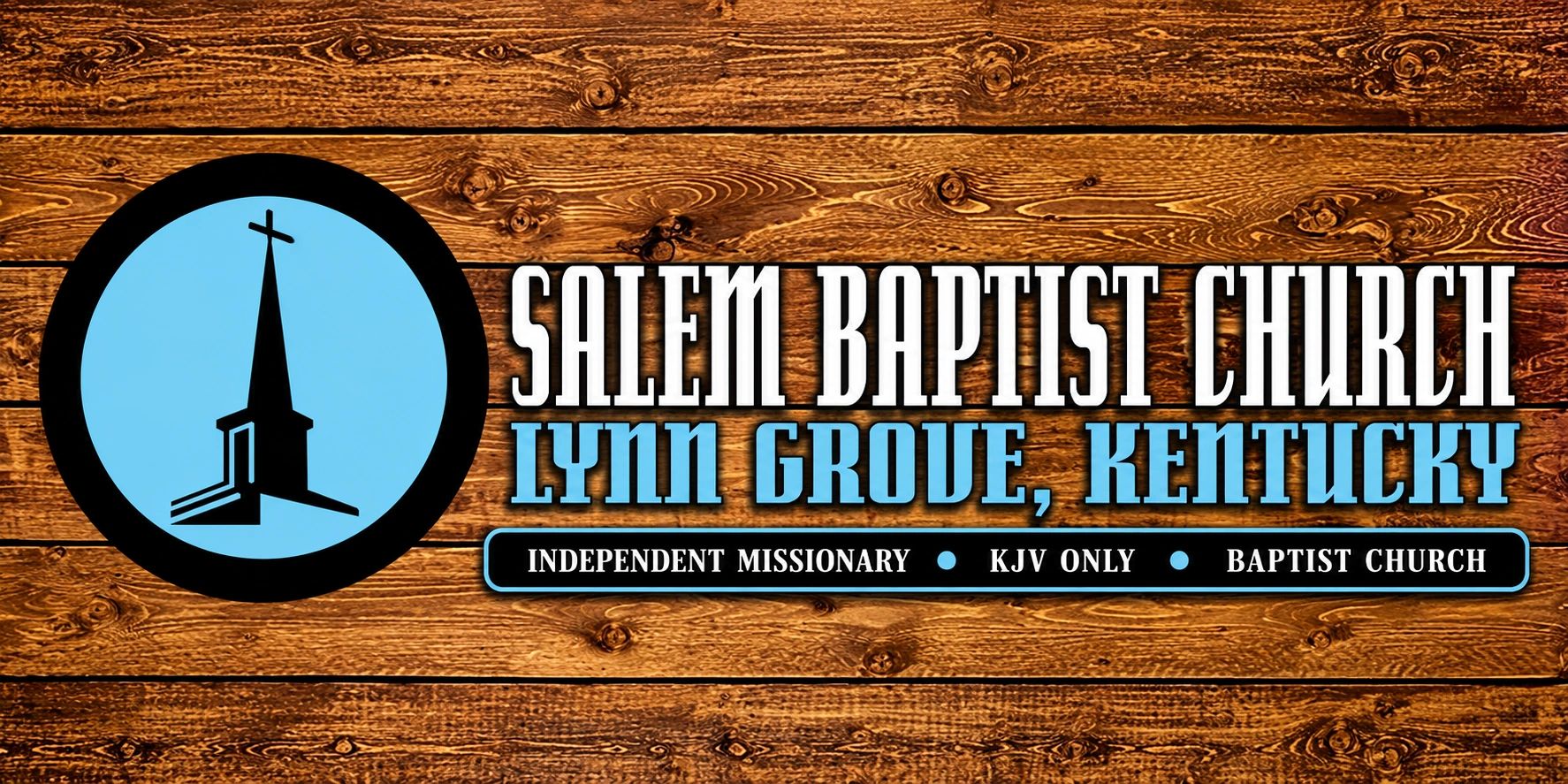 Logo of Salem Baptist Church in Lynn Grove, Kentucky.