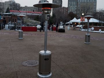 Nationwide Patio Heater Rentals from Chicago's Castle Party Rental