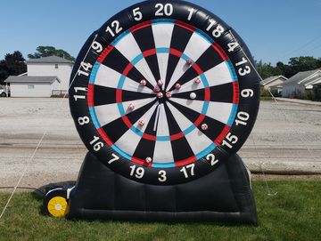 Inflatable Dart Board Game Rental - Chicago, IL