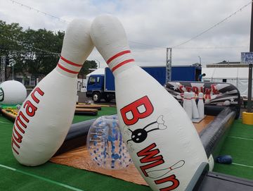 Rent Human Bowling Inflaable Game in Chicago, IL