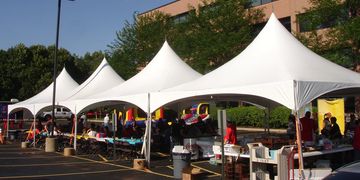 20x80 High Peak Frame Tent Rental Chicago