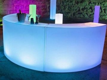 LED Curved 3 Section Bar Rental Chicago