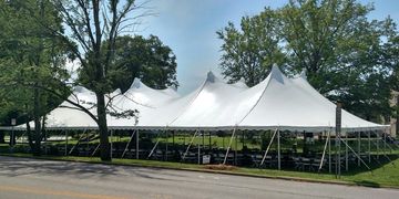 60x120 Pole Tent Rental Chicago