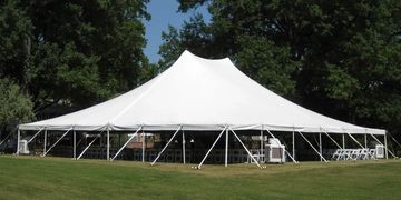 60x60 Pole Tent Rental Chicago