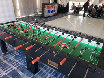 Rent oversized foosball table