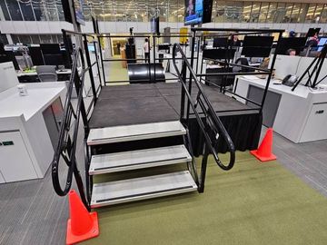 Stage Rentals with Stairs for Rent in Chicago, IL