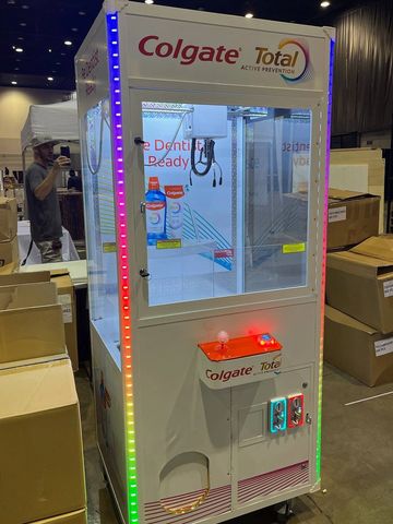 Custom Branded Claw Machine Rentals in Chicago - McCormick Place