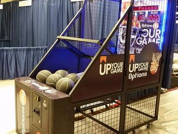 Rent customized pop as shot basketball arcade game