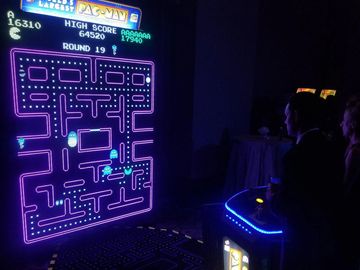 Giant Pacman Arcade Game Rental