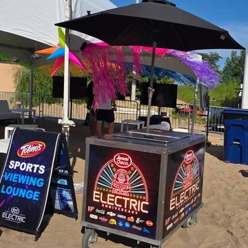 Custom Branded Ice Cream Carts for Rent in Chicago NYC Los Angeles Miami