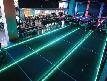 LED Bocce Ball Court Rental in Chicago, IL