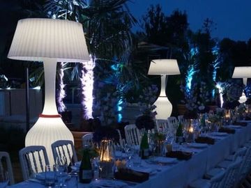 LED Lamp Patio Heater Rentals in Chicago, IL