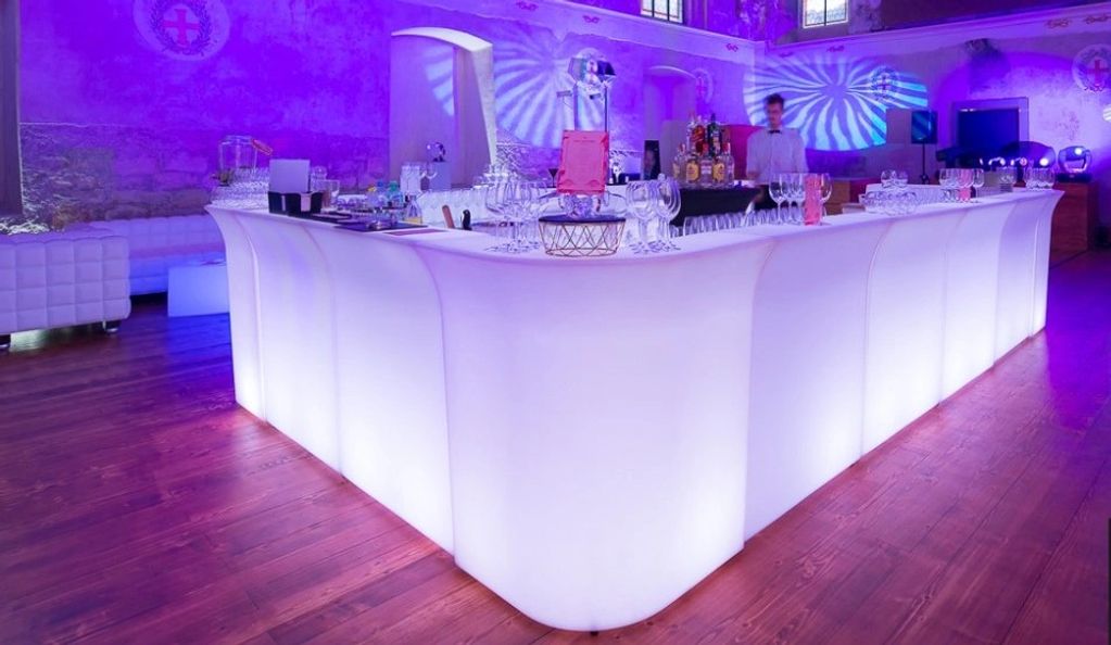 Glowing Light Up Bar Rentals for Events - Chicago, IL