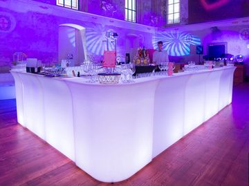 LED Portable Bar Rental - 16 piece - Chicgo, IL