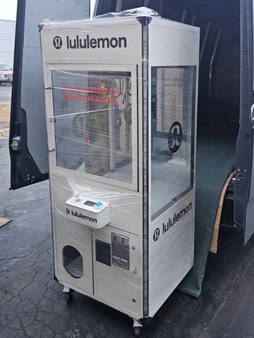 Best Custom Wrapped Claw Machine for Super Bowl Weekend for Lululemon in New Orleans, LA