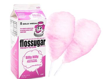 Cotton Candy Sugar Floss for sale with your cotton candy machine rental in Chicago, IL