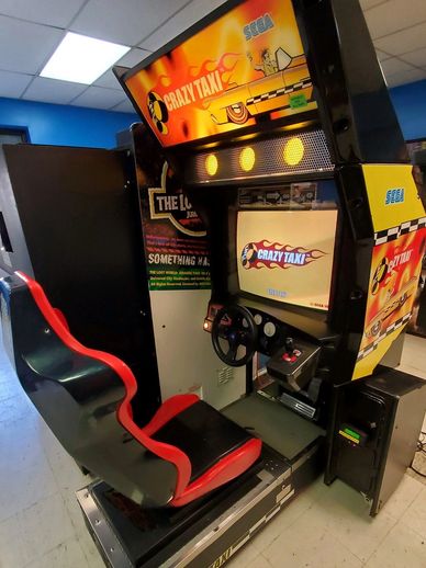 Crazy Taxi Driving Arcade Game Rental - Video Amusement Event Party