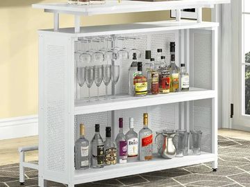 White Portable Bar Rentals in Chicago, IL