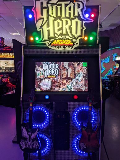 Guitar Hero Music Arcade Game Rental - Video Amusement - Event Party