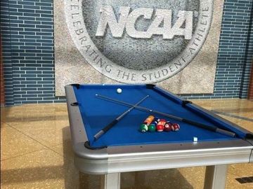 Pool tables in the bawl room at 360 MALL  Pool table, Entertaining,  Billiard table