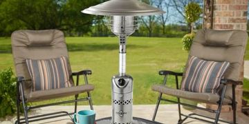 Rent tabletop mini patio heaters in Chicago IL