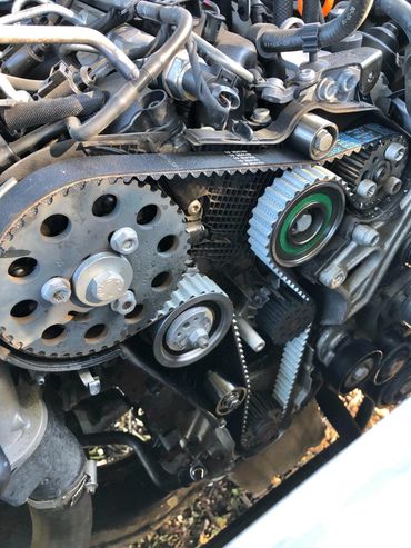 Volkswagen Amarok Timing belt replacement. 