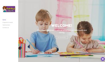 Daycare website design