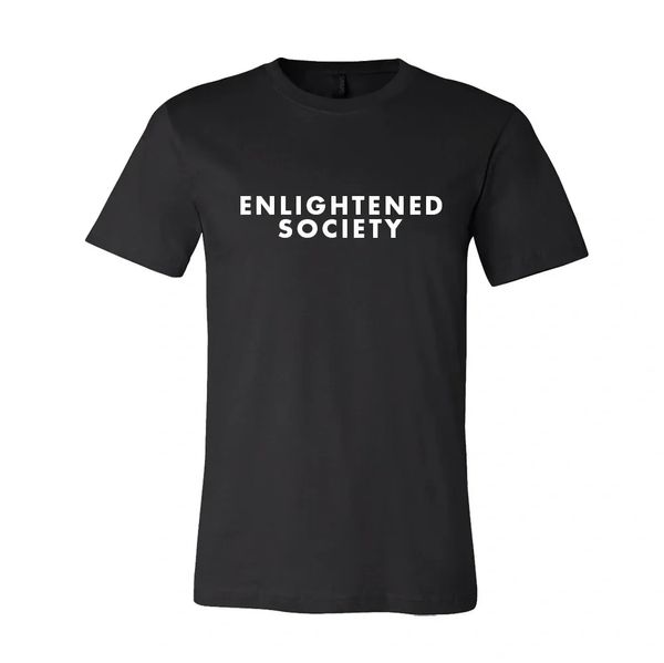 Enlightened Society black color t shirt 