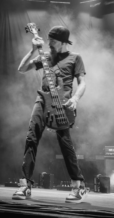 Godsmack bassist Robbie Merrill.