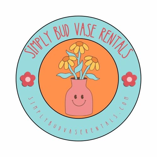 Brass Vase, Rent Vases, Milk Glass Simply Bud Vase Rentals