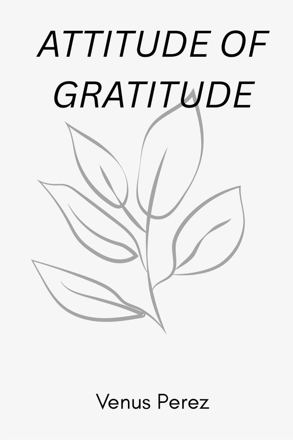 Gratitude is an important virtue that we easily neglect. 