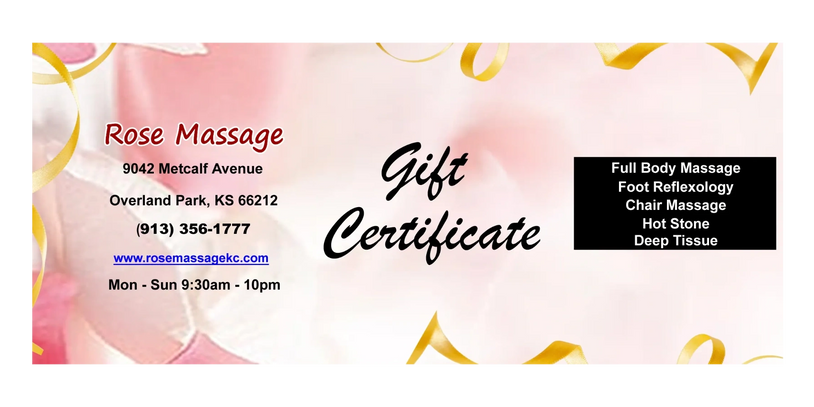 BUY A GIFT CERTIFICATE FOR SOMEONE!