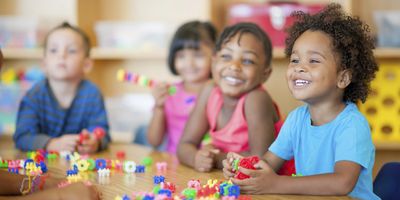 Children in activity class