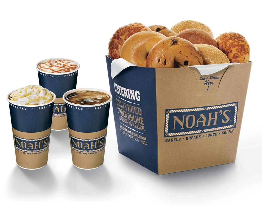 Design of new hot cups and Bagel Box