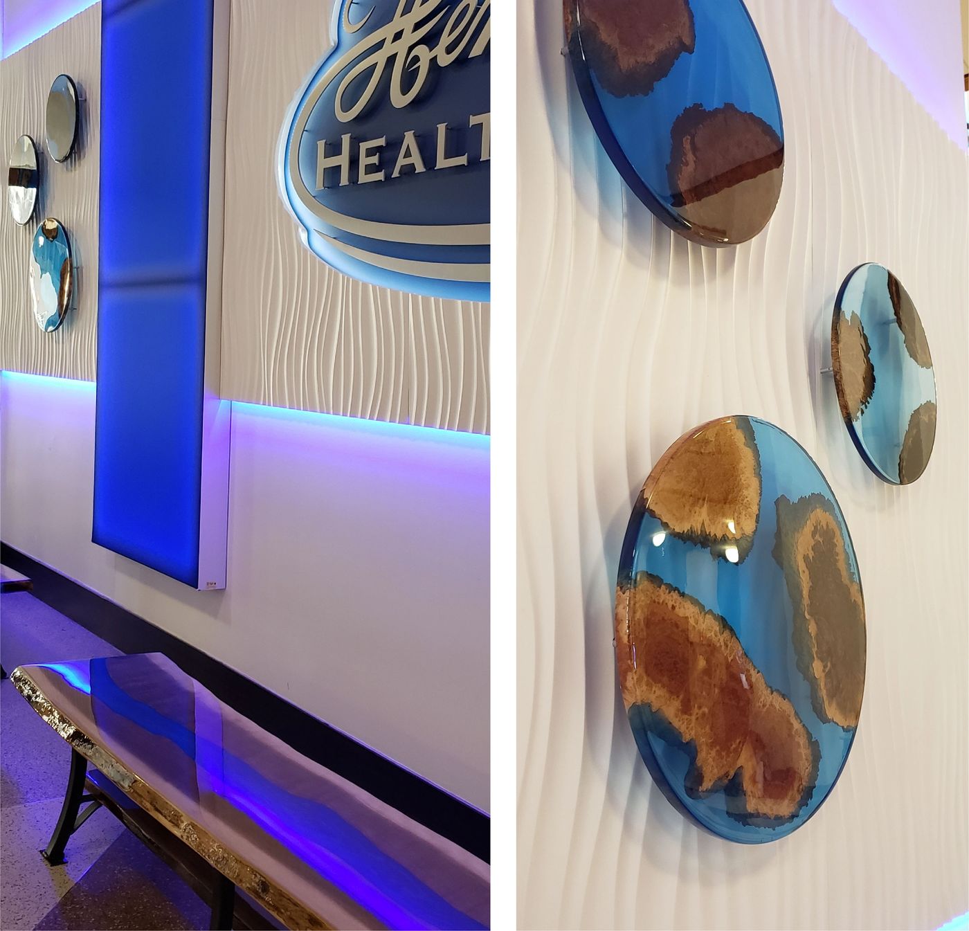 Henry Ford Health System lobby details