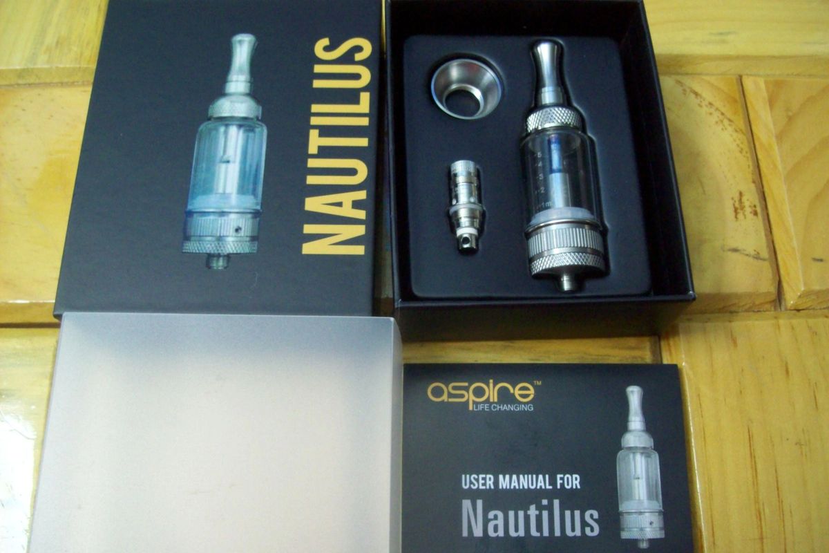 Nautilus Atomizer 5 ml Top Airflow Control Aspire Nautilus Mini Tank