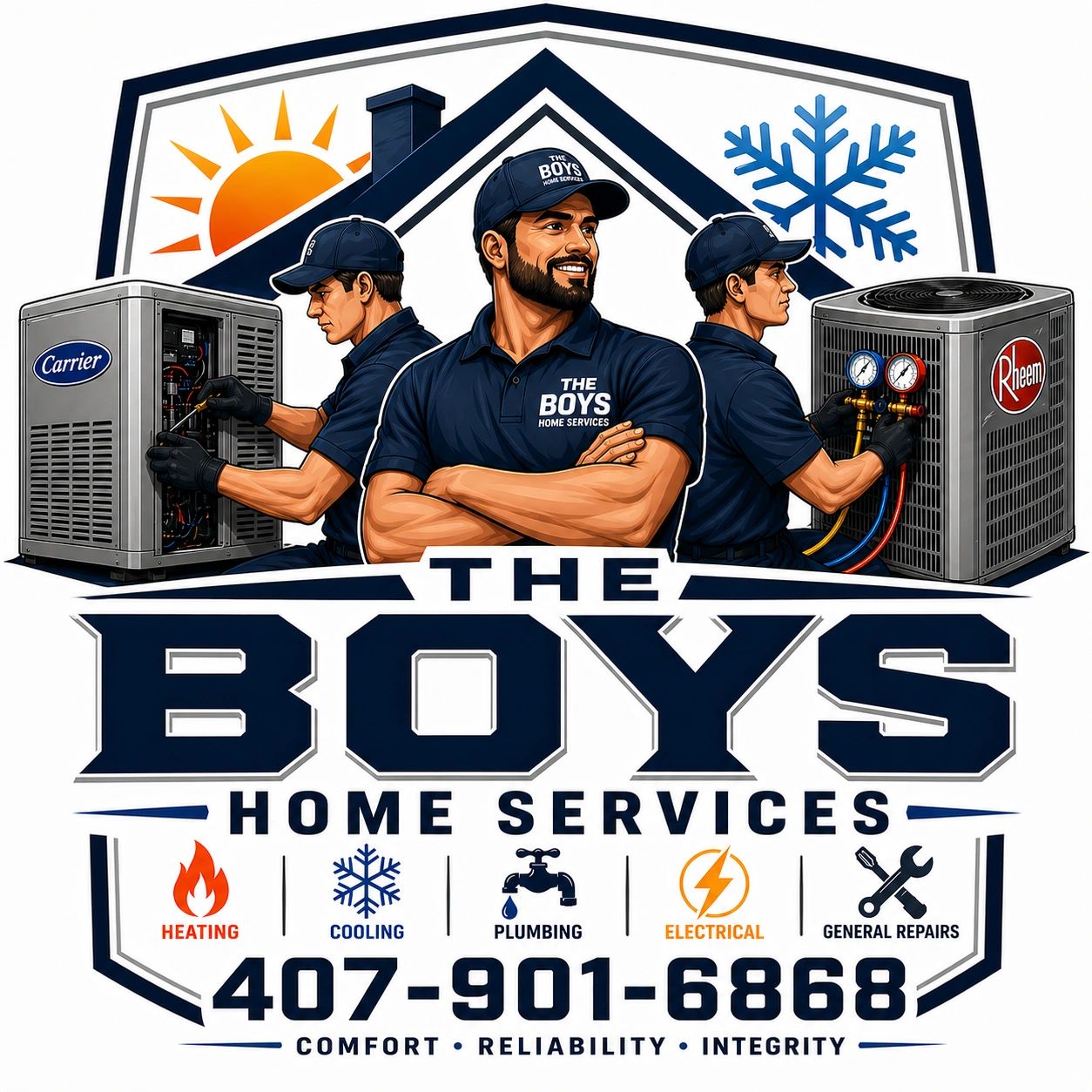 The Boys Home Services Llc cover