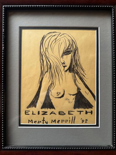 Sketch of Elizabeth by Marvin Merrill
