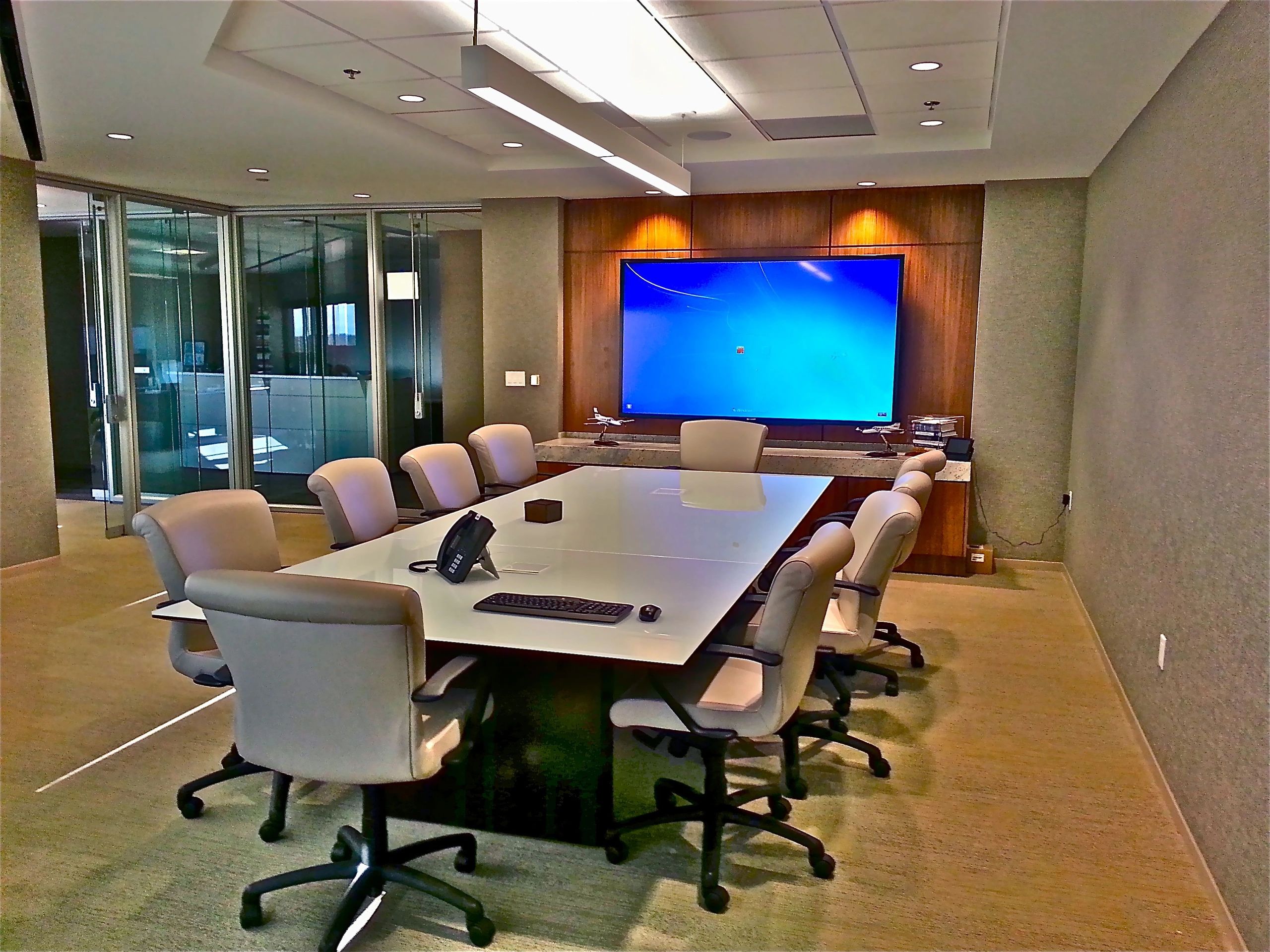 commercial building conference room