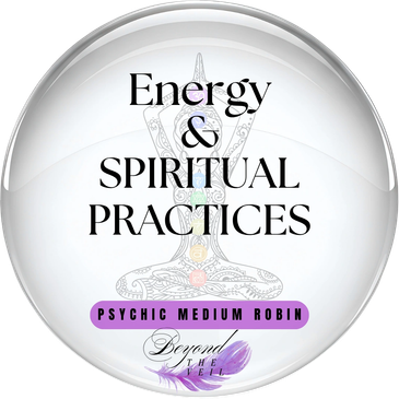 Practical & affordable energy and spiritual practices, mediumship Psychic Medium Robin